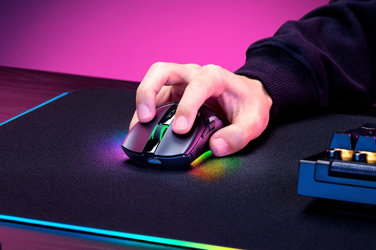 Razer Cobra Pro mus Spil Højre hånd RF Wireless + Bluetooth + USB Type-C Optisk 30000 dpi