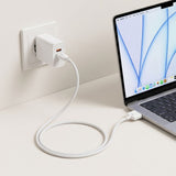 Tech Protect Mmc01 Ultraboost Magnetisk Macbook Kabel Usb C Til Magsafe 3 140 W 300 Cm Hvid