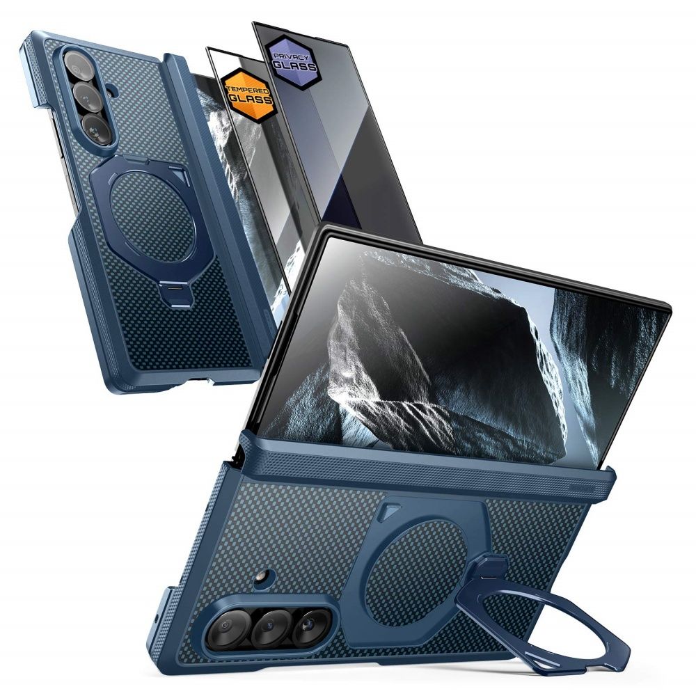 Supcase Ub Aero Magsafe 2 Sæt Galaxy Z Fold 8 Ultra Aramid Blå