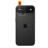 Kamera Beskyttelse Spigen Optik Pro L Serien Glas.Tr ”Ez Fit” Kamera Beskyttelse 2 Pack Iphone Air Sort/Rød