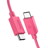 Spigen Eb6010 Cc Essential Usb C Kabel 60 W 100 Cm Lyserød
