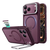 Esr Classic Hybrid Støtte Magsafe Iphone 17 Pro Max / 18 Pro Max Frosted Deep Burgundy