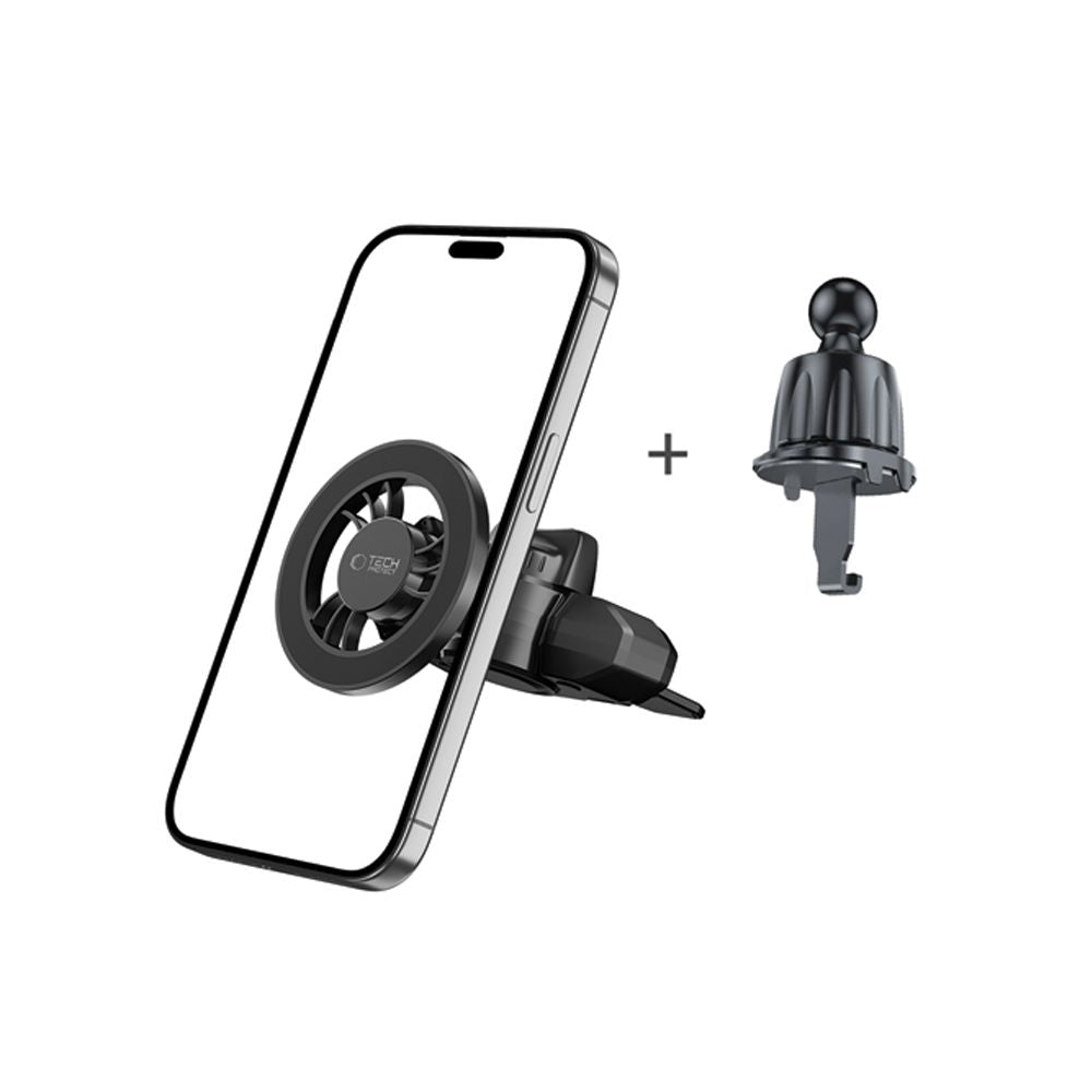 Tech Protect N56 Magnetisk Magsafe Cd & Ventilationsbelågning Til Bil, Sort