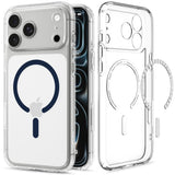 Spigen Ultra Hybrid Magsafe Iphone 17 Pro Max / 18 Pro Max Klar/Dyb Blå