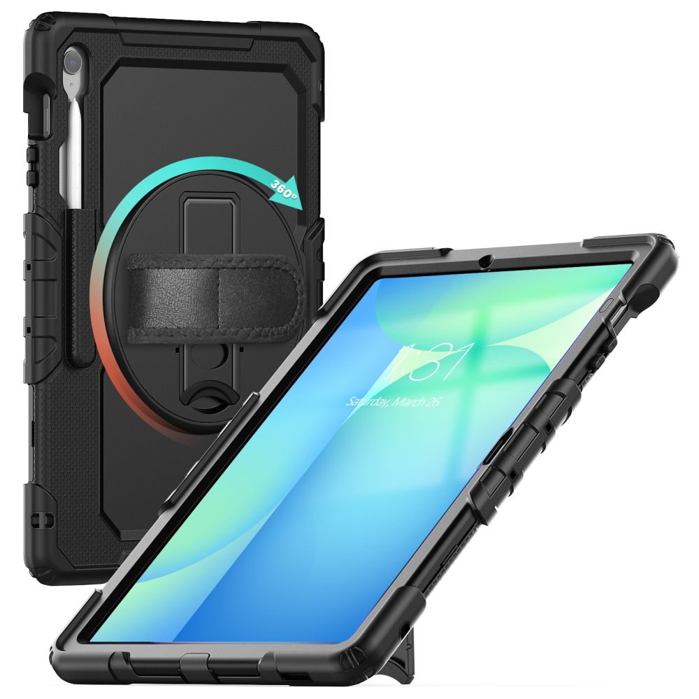 Tech Protect Solid 2 Sæt Galaxy Tab S10 Fe+ Plus 13.1 X620 / X626 B Sort