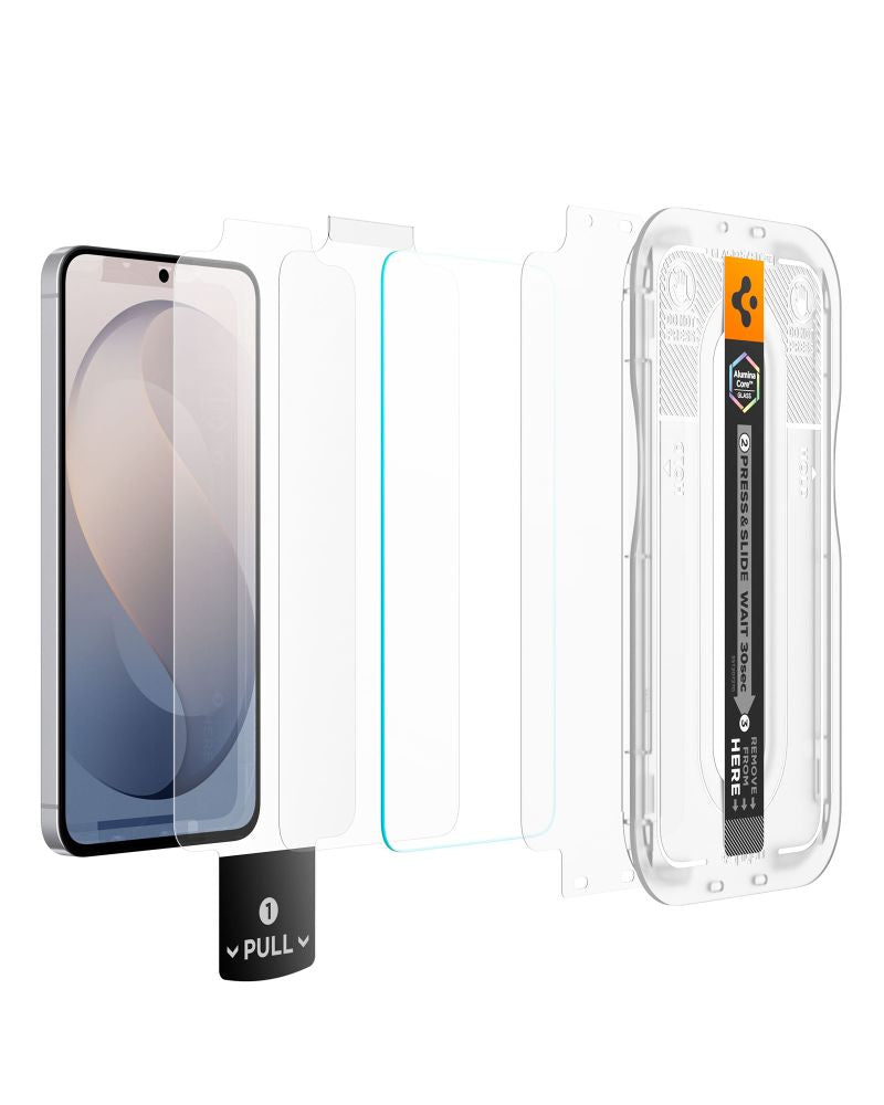 Hærdet Glas Spigen Glas.Tr 'Ez Fit Pro Ac 2 Pack Galaxy S26 Fe Clear
