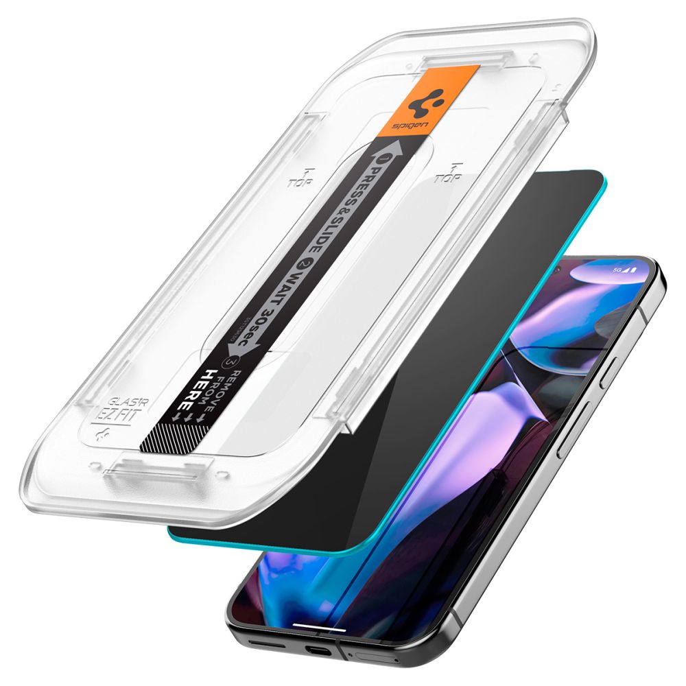 Privacyglas Spigen Glas.Tr ”Ez Fit” 2 Pack Google Pixel 9/9 Pro / 10/10 Pro Privacy