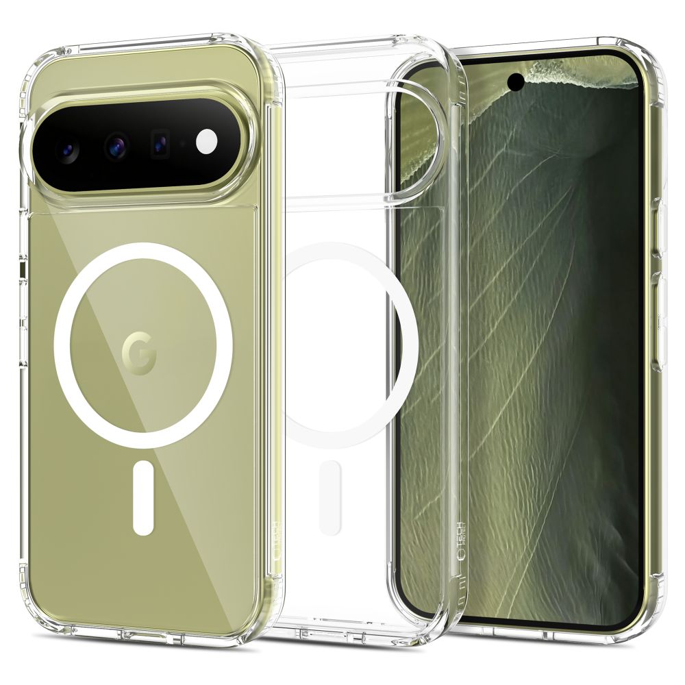 Tech Protect Flexair Hybrid Magsafe Google Pixel 9 / 9 Pro / 10 / 10 Pro / 11 / 11 Pro Clear