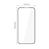 Hærdet Glas Tech Protect Glass Fit+ 2 Pack Oneplus Nord 6 Sort