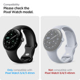 Hydrogelfilm Spigen Elite Shield ”Ez Fit” 2 Pak Google Pixel Watch 3 / 4 / 5 (41 Mm) Klar