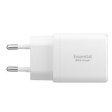 Spigen Essential Ee202 Eu 2 Ports Netværksopladder 20 W Hvid