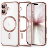 Tech Protect Magflex Magsafe Iphone 17 Skinnende Rosagold