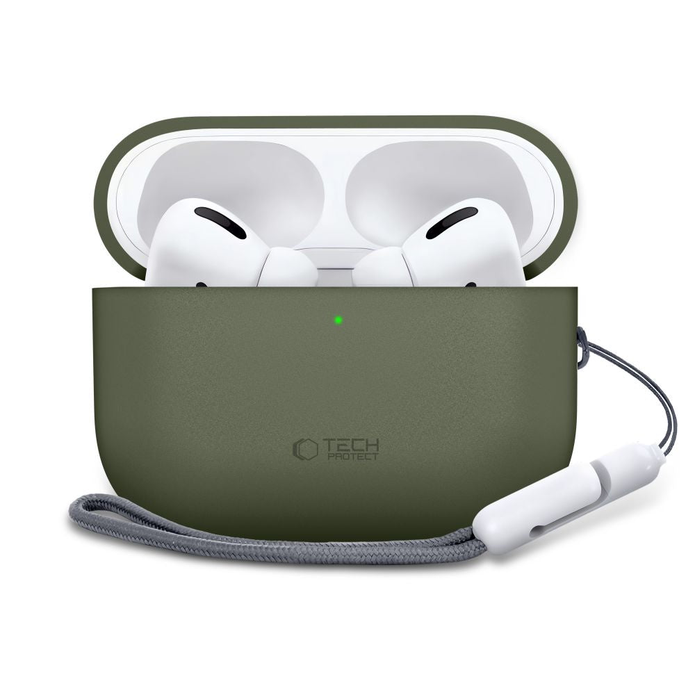 Tech Protect Silikone Apple Airpods Pro 3 Olivegrøn