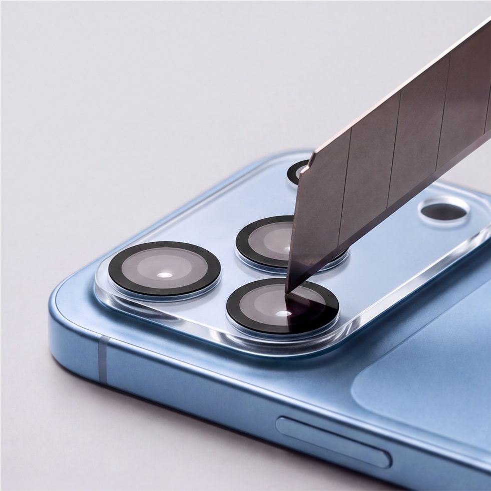Kamera Beskyttelse Tech Protect Cam Fit+ Iphone 18 Pro Clear