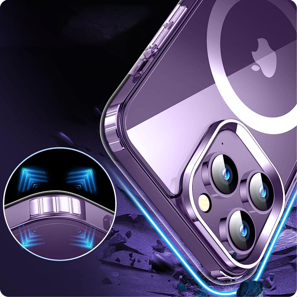 Tech Protect Flexair Hybrid Magsafe Iphone 15 Pro Max Clear