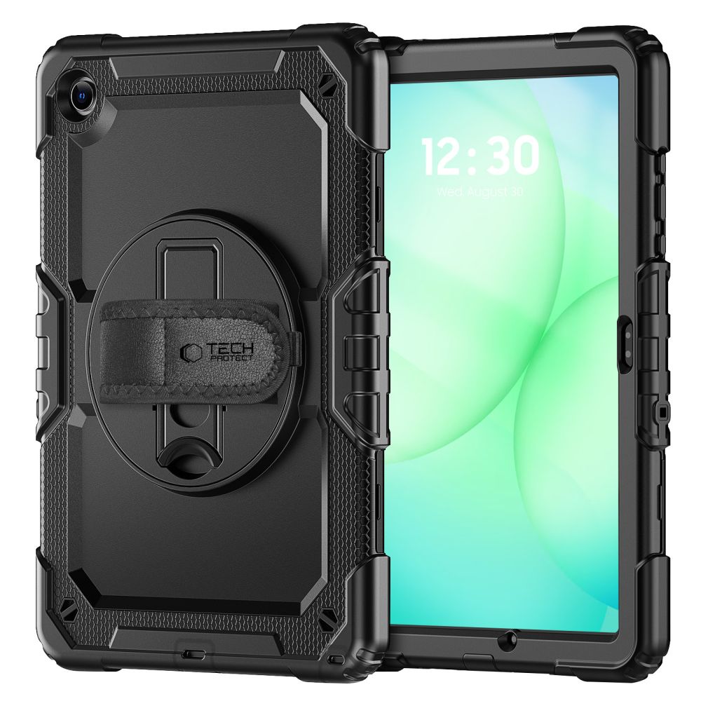 Tech Protect Solid 2 Sæt Galaxy Tab A9+ / A11+ Plus 11.0 X210 / X215 / X216 / X230 / X235 / X236 Sort