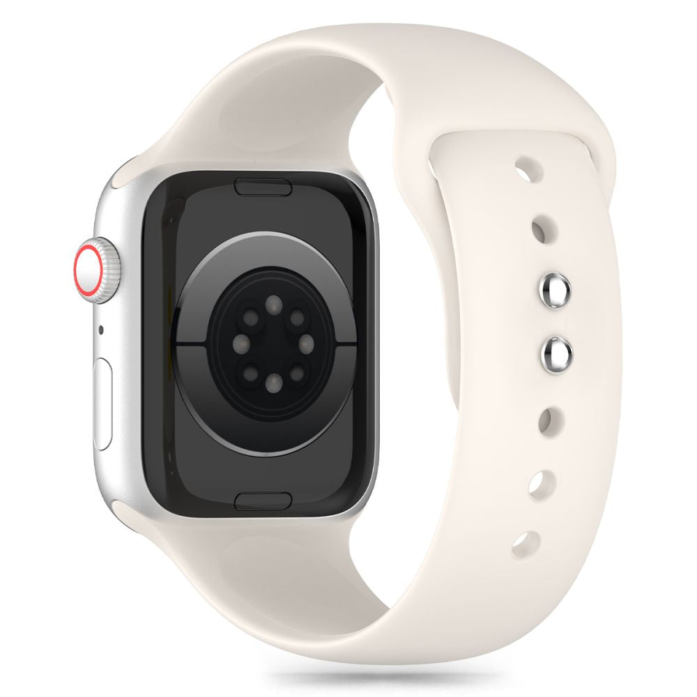 Tech Protect Silikone Apple Watch 8 / 9 / 10 / 11 / 12 / Se (40 / 41 / 42 Mm) Starlight