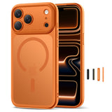 Tech Protect Magpeak Magsafe Cc Iphone 17 Pro Max Matte Cosmic Orange