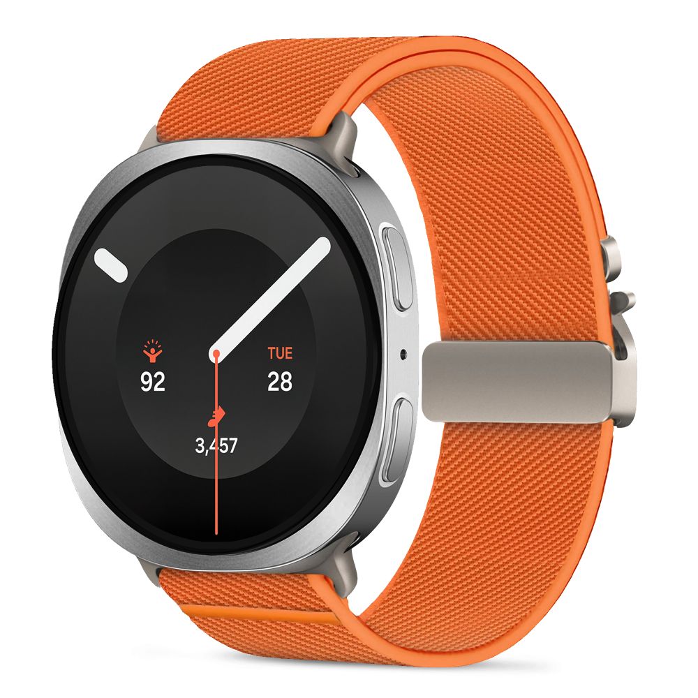 Tech Protect Nylon Lås Samsung Galaxy Watch 8 / 9 / Classic (40 / 44 / 46 Mm) Orange