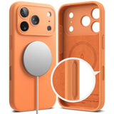Ringke Silikone Magnetisk Magsafe Iphone 17 Pro Max Tangerine