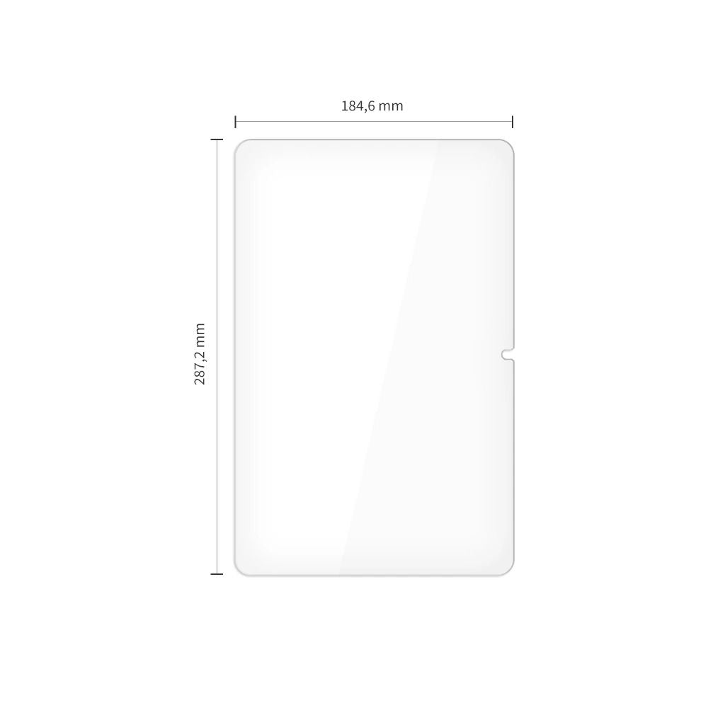 Hærdet Glas Tech Protect Glass Fit+ 2 Pack Lenovo Tab P12 / Idea Tab Pro / Yoga Tab Plus 12,7 Tb 370 / Tb 373 / Tb 520 Clear
