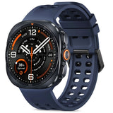 Tech Protect Silicone Air Samsung Galaxy Watch Ultra 1 / 2 2024 2026 (47 Mm) Marineblå