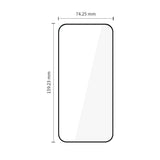 Hærdet Glas Tech Protect Glass Fit+ 2 Pack Xiaomi 17 T Pro Black
