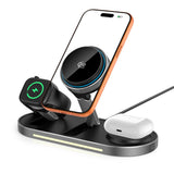 Tech Protect A51 Arcticboost 3 I 1 Magnetisk Magsafe Trådløs Oplader 25 W Qi2.2 Sort