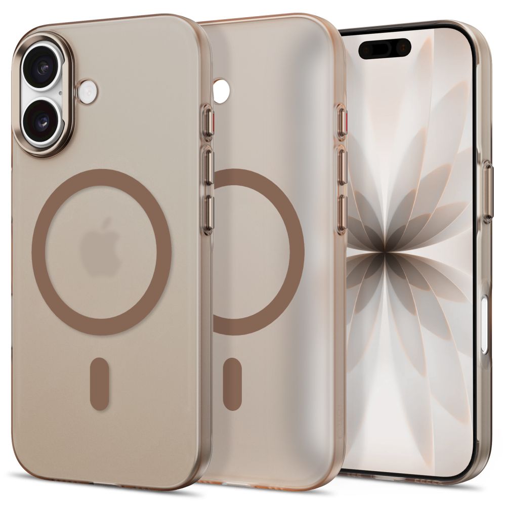 Tech Protect Magzero Magsafe Iphone 17 Mat ørkengold