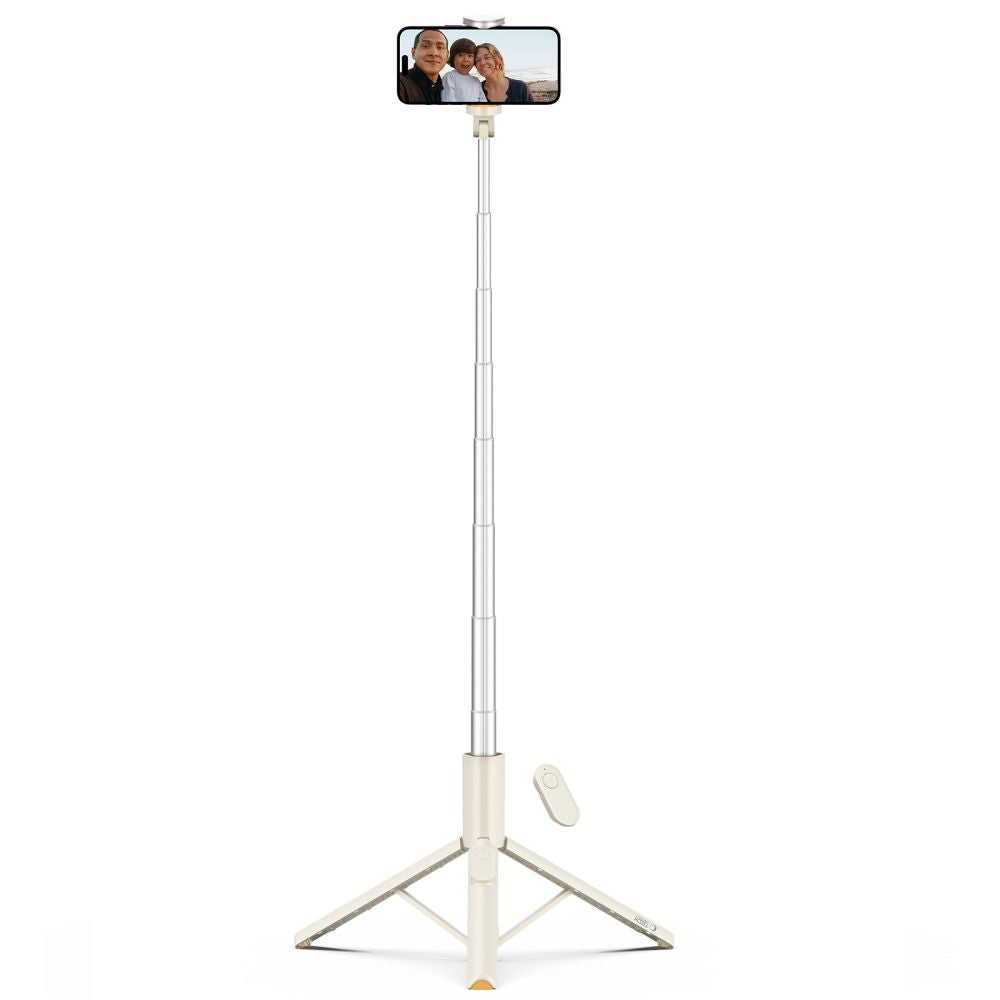 Tech Protect L09 S Bluetooth Selfie Stick Stativ Beige