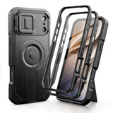 Tech Protect Kevlar Magsafe 2 Sæt Iphone 17 Pro / 18 Pro Sort