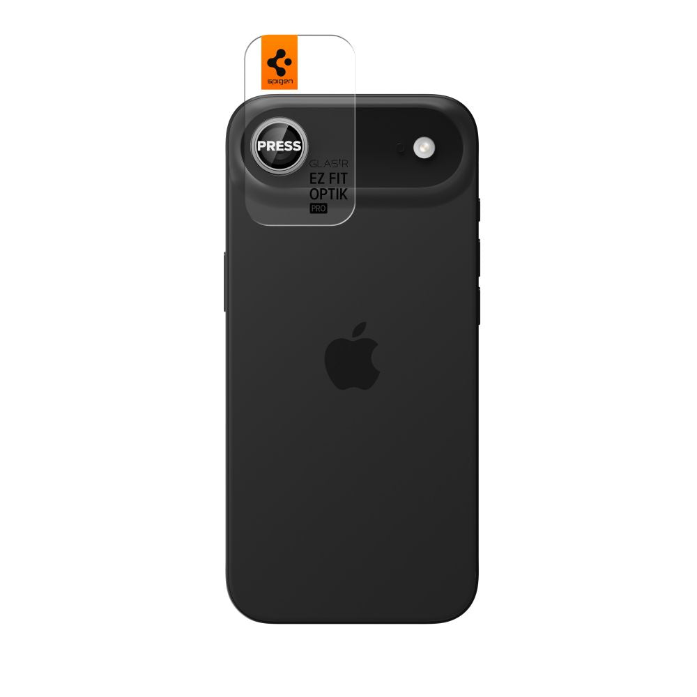 Kamera Beskyttelse Spigen Optik Pro Glas.Tr ”Ez Fit” Camera Protector 2 Pack Iphone Air Silver