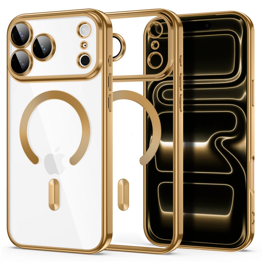Tech Protect Magflex Magsafe Iphone 17 Pro / 18 Pro Shiny Gold
