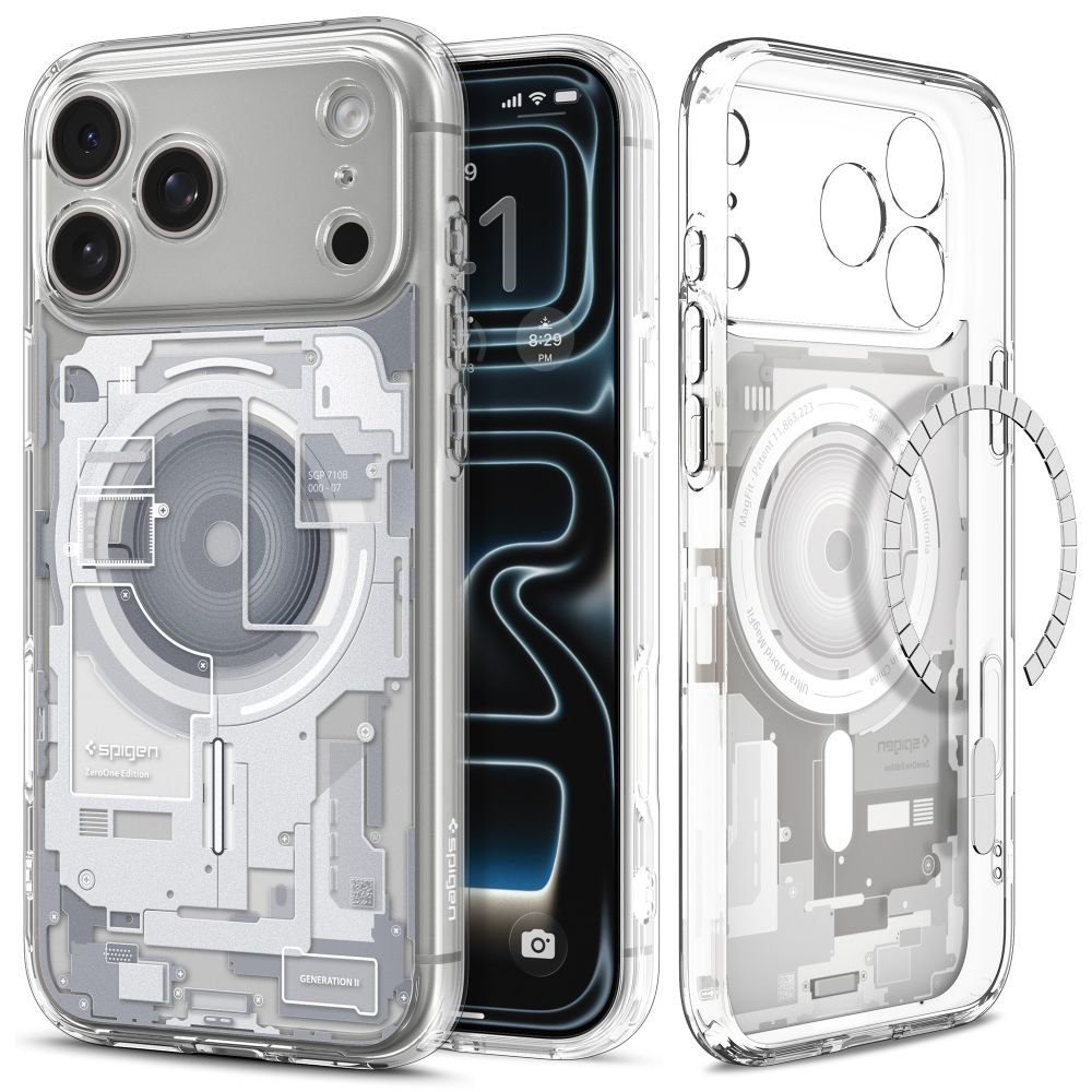 Spigen Ultra Hybrid Magsafe Iphone 17 Pro Max / 18 Pro Max Zero One Hvid