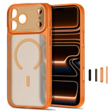 Tech Protect Magprime Magsafe Cc Iphone 17 Pro Max / 18 Pro Max Mat Cosmic Orange
