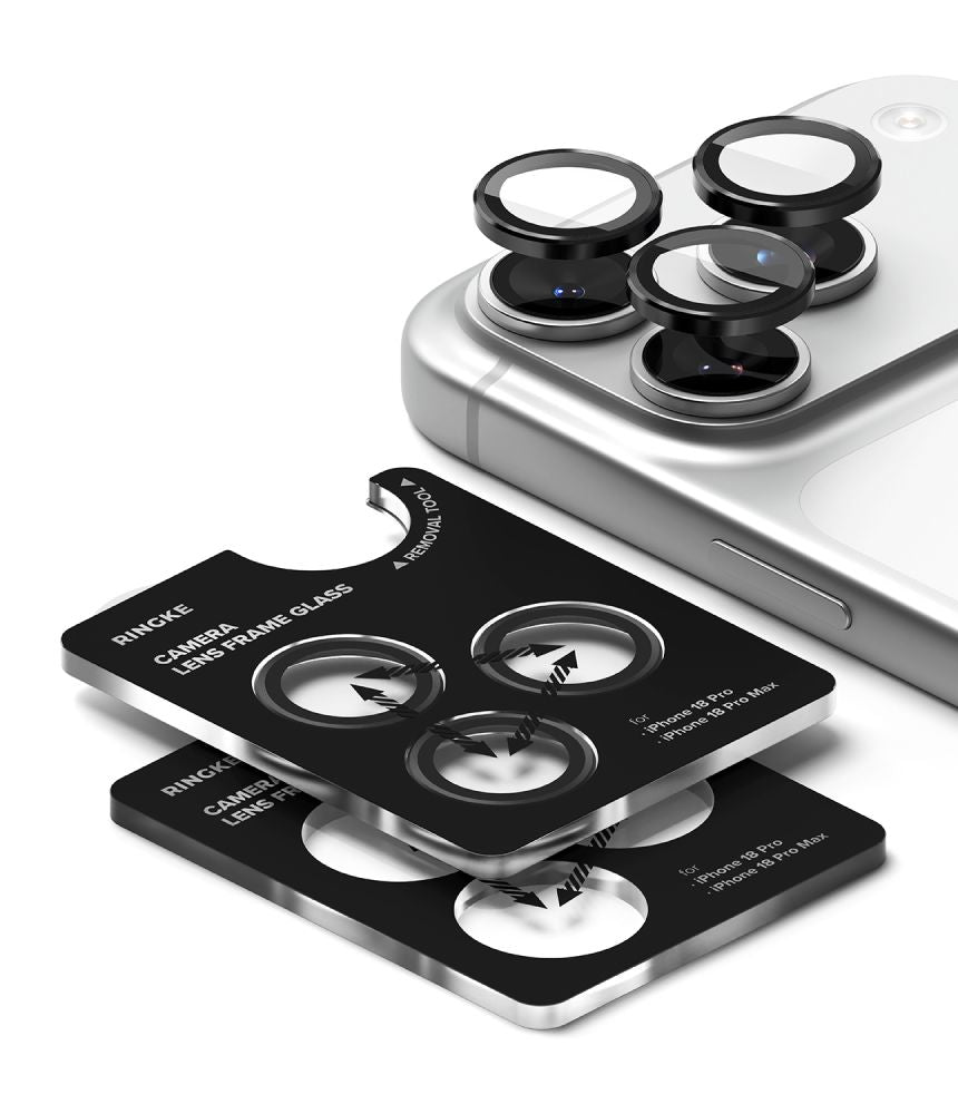 Kamera Beskyttelse Ringke Camera Frame Protector 2 Pack Iphone 18 Pro / Pro Max Sort