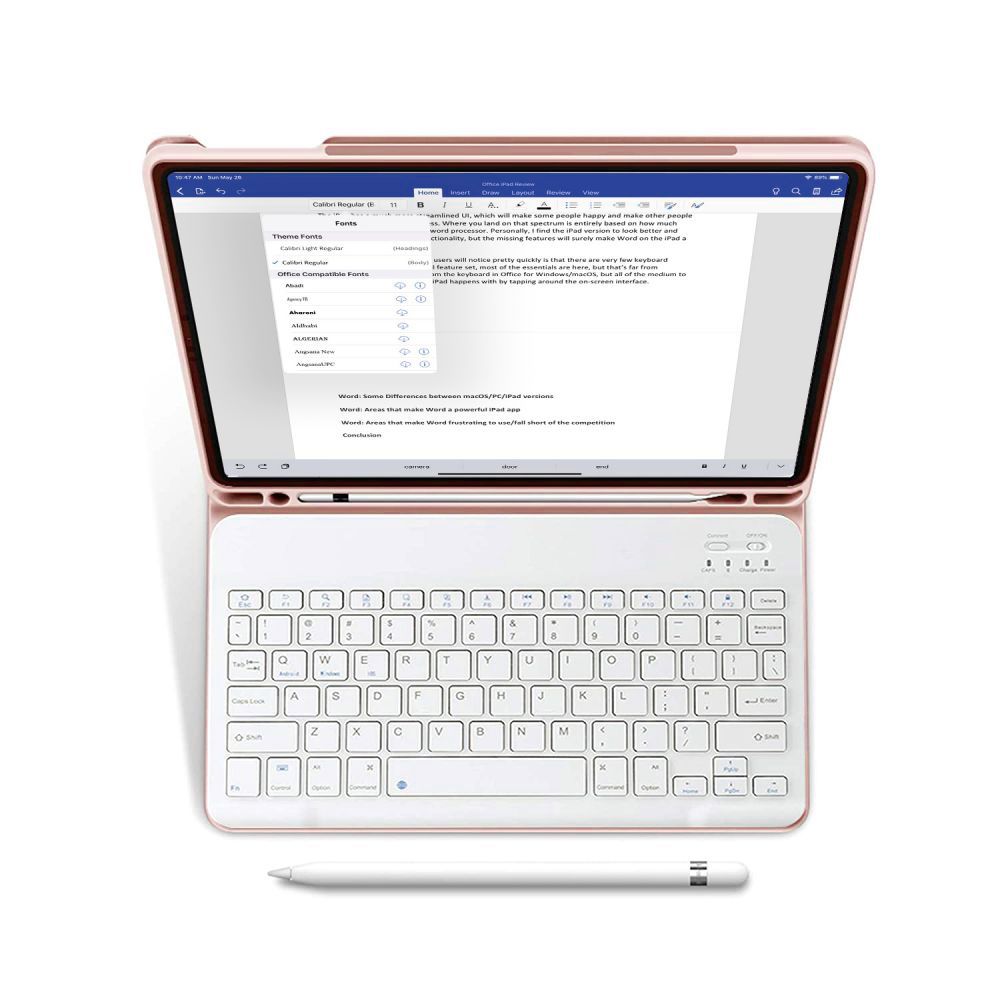 Tech Protect Sc Pen + Tastatur Ipad 10.9” 10/2022/11” 11/2025 Pink