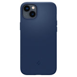 Spigen Silikone Fit Mag Magsafe Iphone 14 Plus / 15 Plus Navy Blå