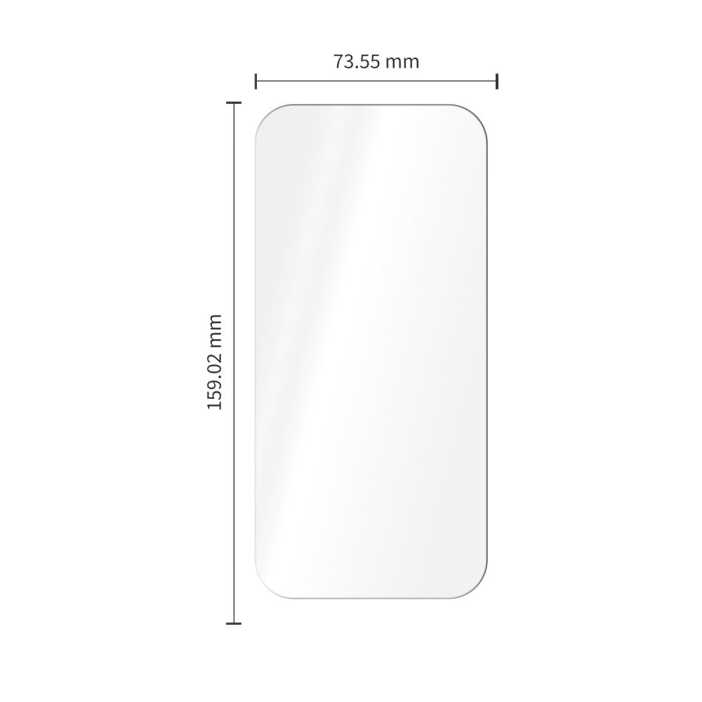 Hærdet Glas Tech Protect Easy Set+ 3 Pack Iphone 18 Pro Max Clear