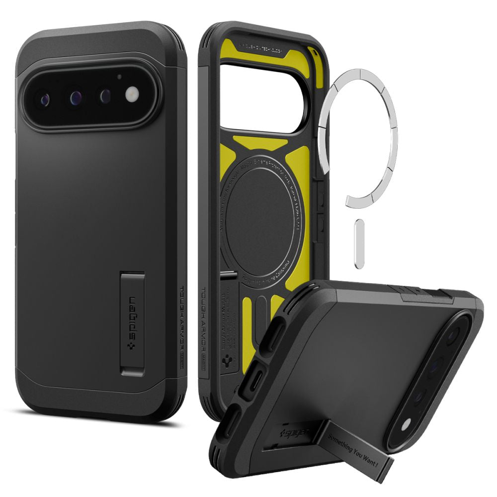 Spigen Tough Armor Magsafe Google Pixel 11 Pro Sort