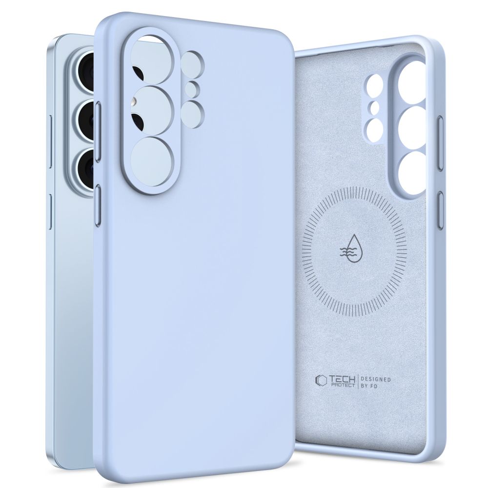 Tech Protect Silikone Magsafe Galaxy S26 Ultra Himmelblå