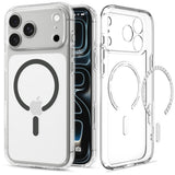 Spigen Ultra Hybrid Magsafe Iphone 17 Pro / 18 Pro Klar/Grafit