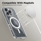 Tech Protect Flexair Hybrid Magsafe Iphone 16 Pro Glitter