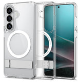 Spigen Ultra Hybrid 'S' Mag Magsafe Galaxy S26 Klar/Hvid