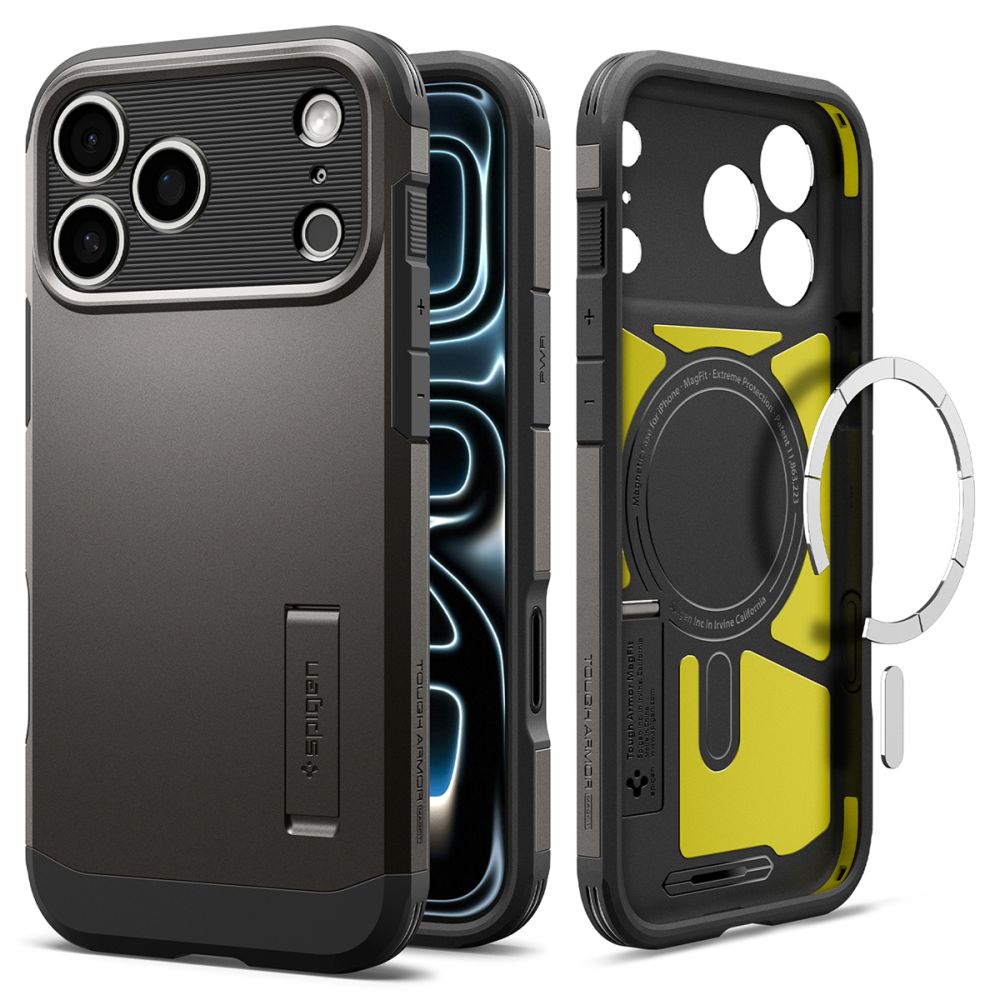Spigen Tough Armor T Magsafe Iphone 17 Pro / 18 Pro Gunmetal
