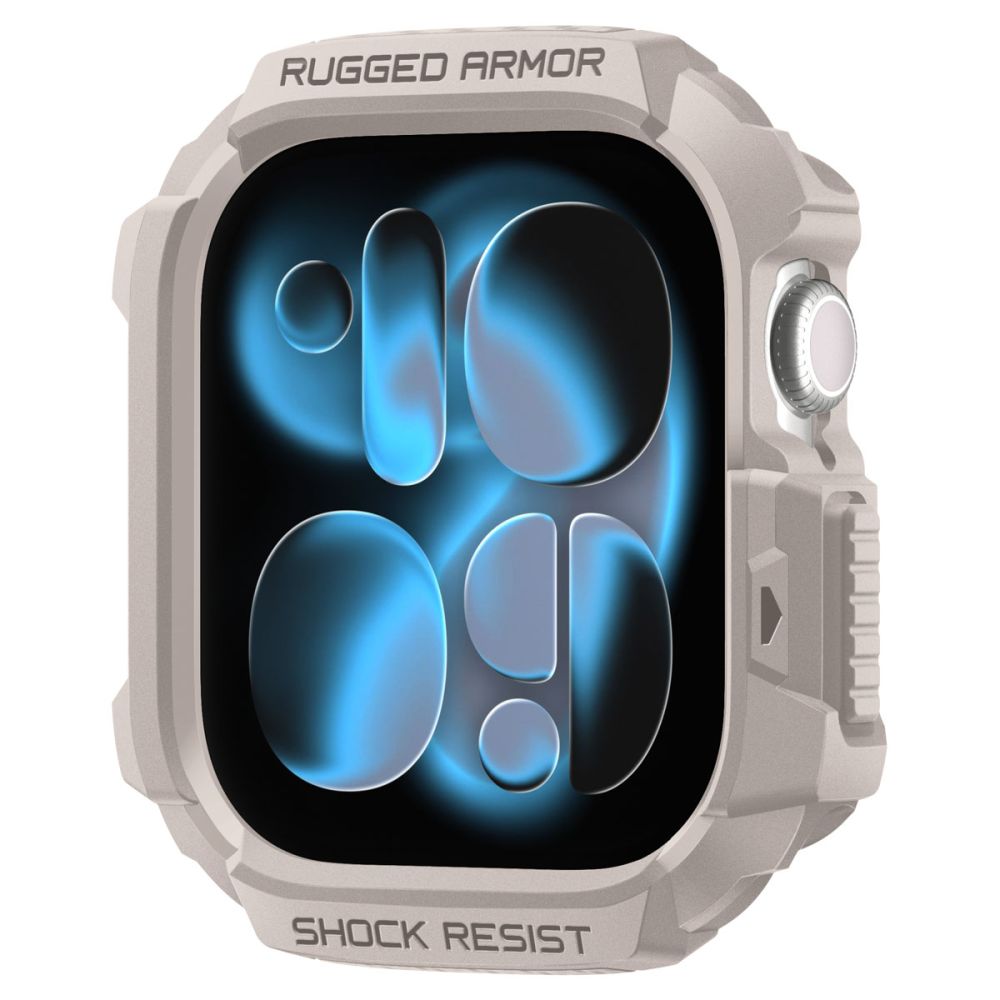 Spigen Rugged Armor V2 Apple Watch 10/11 (42 Mm) Dune Beige