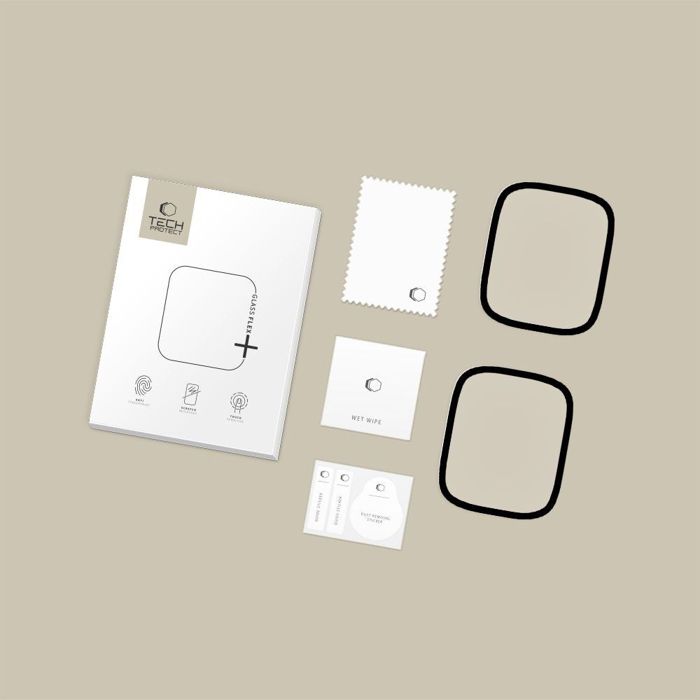 Hybridglas Tech Protect Glass Flex+ 2 Pack Xiaomi Redmi Watch 6 Sort