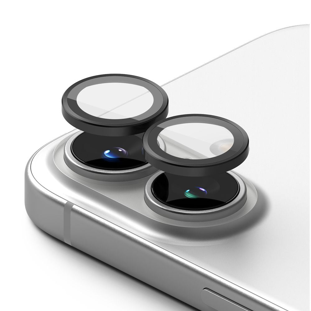Kamera Beskyttelse Ringke Camera Frame Protector 2 Pack Iphone 16 / 16 Plus Sort
