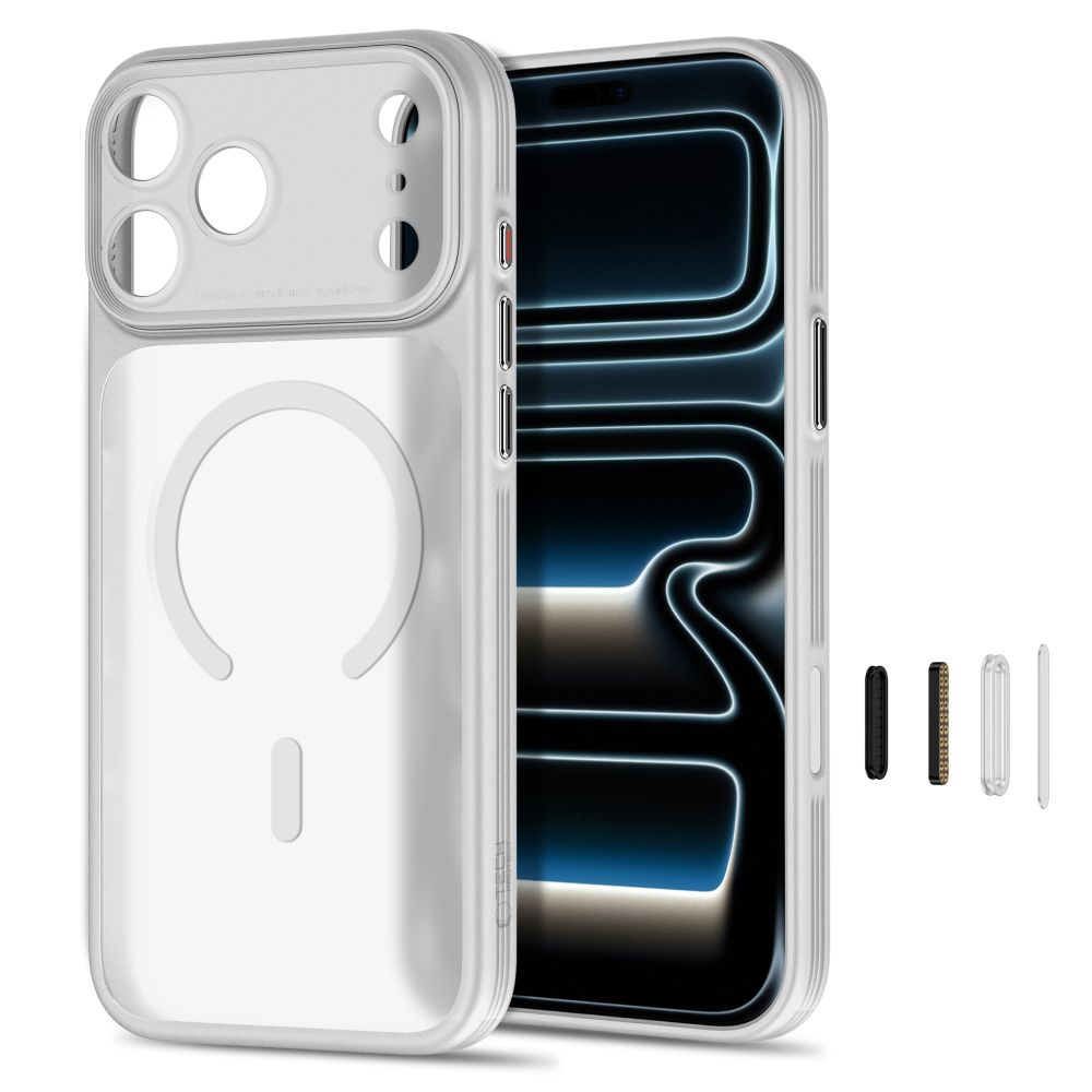 Tech Protect Magprime Magsafe Cc Iphone 17 Pro / 18 Pro Mat Grå