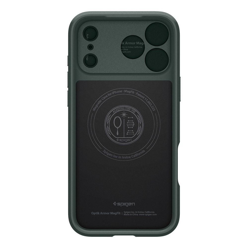Spigen Optik Armor Mag Magsafe Iphone 17 Pro / 18 Pro Abyss Green